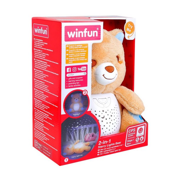 Продукт WINFUN - Плюшено мече прожектор  - 0 - BG Hlapeta